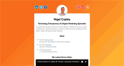 Desktop Screenshot of nigelcopley.com